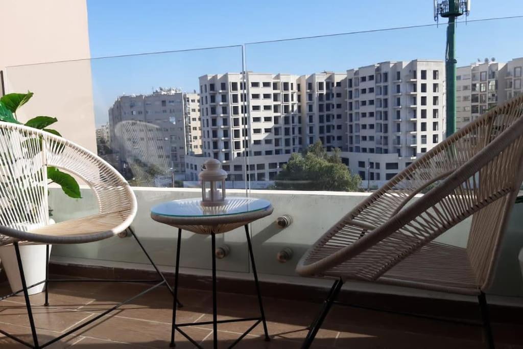 Chez Miguel Appartement Casablanca Avec Piscine Luaran gambar
